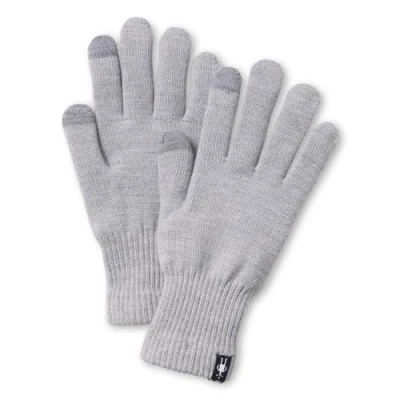 Abbildung von Smartwool Liner Fingerhandschuh, Größe: Medium, Light gray heather