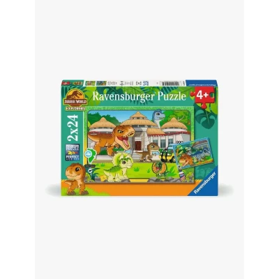 Abbildung von Ravensburger Kinderpuzzle x 2 Jurassic World Explorers 24 Teile