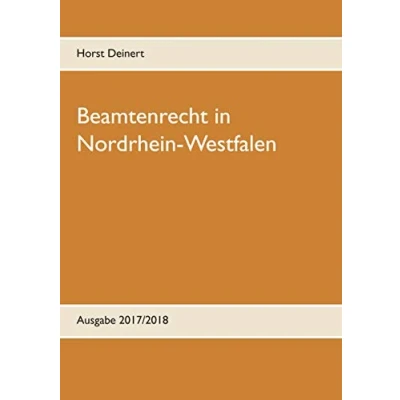 Abbildung von Beamtenrecht in Nordrhein Westfalen: Neuauflage 2019