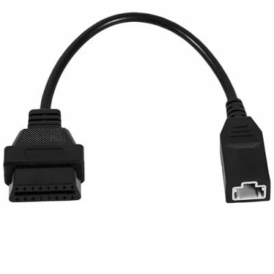 Abbildung von GOLITON OBD OBD2 16 poliger Stecker Diagnoseadapter kompatibel mit Honda 3 polig