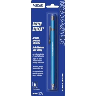 Abbildung von Markal 96006 silver streak Marker für Metall mit Mine, rund, silber