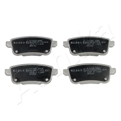 Abbildung von ASHIKA 51 00 0704 Bremsbelagsatz Hinterachse RENAULT: Megane 4 Grandtour, Schrägheck, SCENIC 3, NISSAN: Juke II