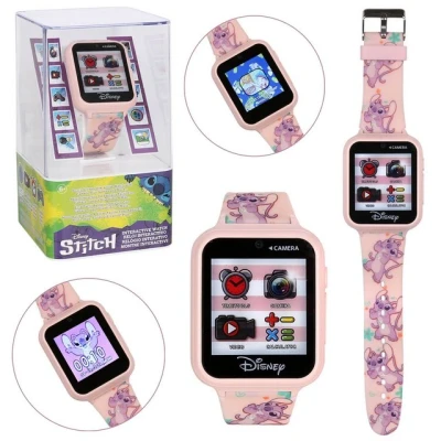 Abbildung von Sarcia.eu DISNEY Angel und Stitch Rosa Multifunktionsuhr für Kinder, Smartwatch Watch