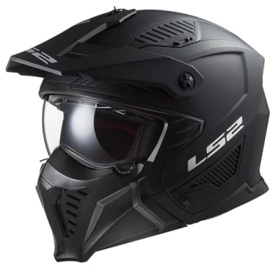 Abbildung von LS2 OF606 Drifter Solid Matt Black L Jethelm