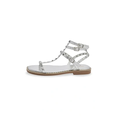 Abbildung von Les Tropeziennes par M Belarbi Coralie Riemensandalette, Damen, Größe: 38, Silver Schuhe