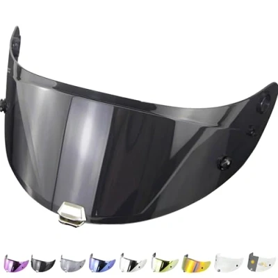 Abbildung von Everalo Kompatibel mit Hjc Rpha 70 Visier 11 Hj26 Pinlock und Tearoff Ready Helmvisier Anti Kratzer Beschlag (Schwarz 80%)