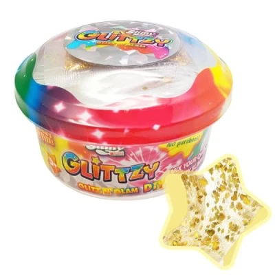 Abbildung von Slimy® Knete Glittzy DIY (1 tlg), Glitzerschleim zum Selbermischen