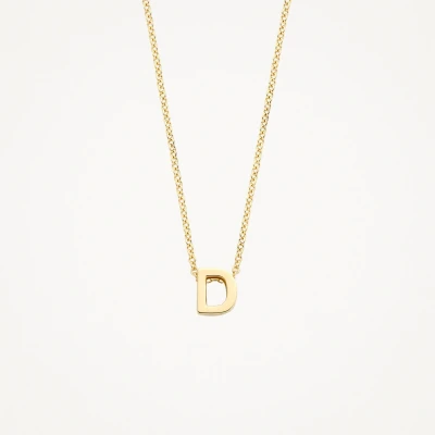 Abbildung von Blush 3155YGO_D Damen Collier 585 Gold mit Anhänger Buchstabe D