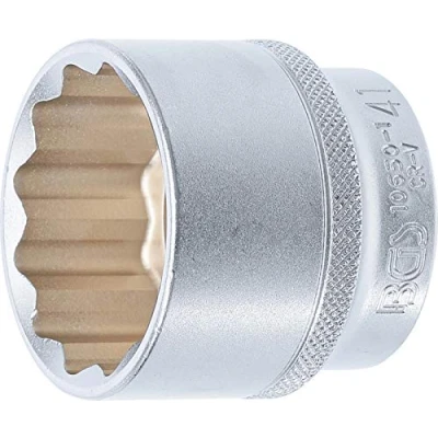 Abbildung von BGS 10650 1 Steckschlüssel Einsatz Zwölfkant 12,5 mm (1/2&quot;) SW 41 CV Stahl