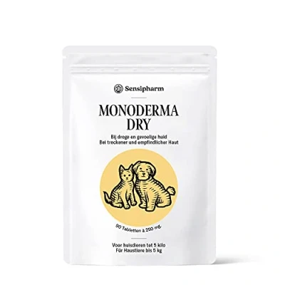 Abbildung von Sensipharm Monoderma Dry Kleine Haustiere 90 Tabletten
