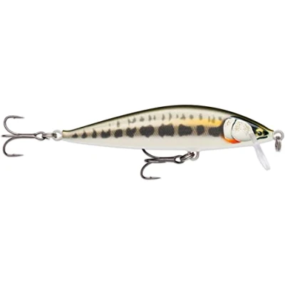 Abbildung von Rapala Countdown Fishing Lure Elite Balsa Konstruktion Lock Süßwasserfluss Eintiefe 1,2 m Größe 9,5 cm / 14g Hergestellt in Estland vergoldete lebende Live Roach