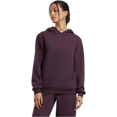 Abbildung von Build Your Brand Damen By289 ladies Fluffy Hoody Sweatshirt, Plumpurple, L EU