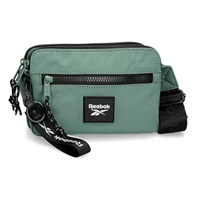 Abbildung von Reebok Elsie Flat Umhängetasche Grün 19x13x3 cm Polyester