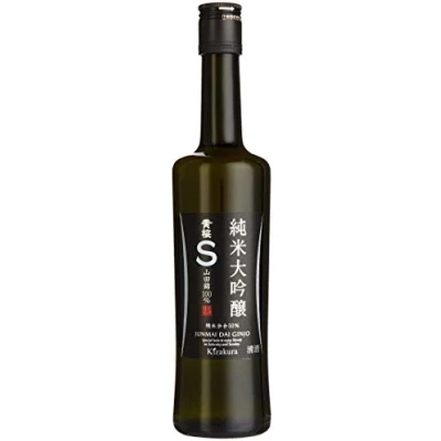 Abbildung von Kizakura &quot;S Junmai Daiginjo&quot; Eleganter Premium Sake aus 100 % Yamadinishiki Reis Original japanischer 16 Alkoholgehalt 1 x 500 ml