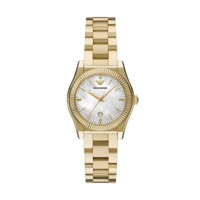 Abbildung von Emporio Armani Damen Uhr Gold AR11657