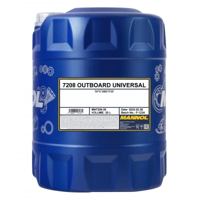 Abbildung von Mannol Outboard Universal 20l Motoröl MN7208 20