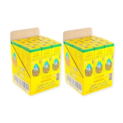 Abbildung von HARVESSA Harissa Phare du Cap Bon Tube, Paste Tube Tunesien Harissapaste Gewürzpaste Vegetarisch Vegan (24X 70g)