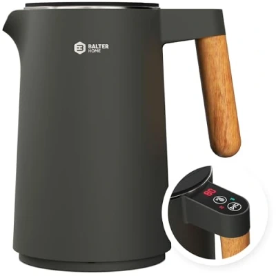 Abbildung von BALTER Wasserkocher Edelstahl WK 08 BG, 1.7 l, 2200 W