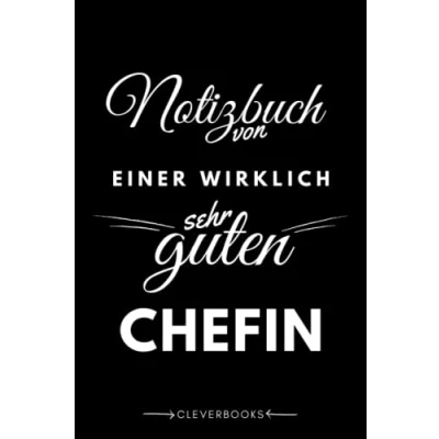 Abbildung von Notizbuch für die Chefin: personalisierte Geschenk Idee Frauen, das sagen haben
