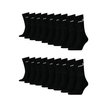 Abbildung von Puma Unisex 3 PAAR Socken, Größe: 43 46, Black