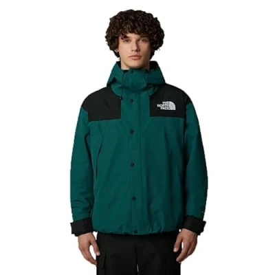 Abbildung von The North Face Mountain MONO Jacket Regenjacke / wasserabweisende Jacke, Herren, Größe: Small, Deep nori/black
