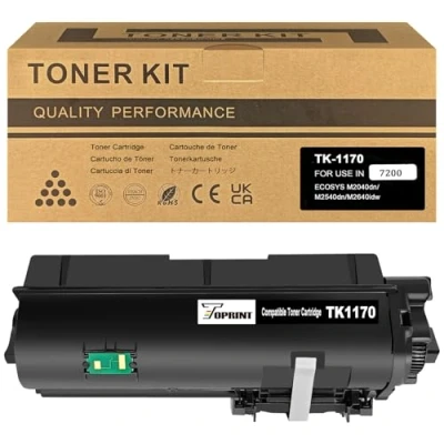 Abbildung von TOPRINT Kompatible Tonerkartusche TK 1170 TK1170 7200 Seiten Schwarz für Kyocera ECOSYS M2040 M2040dn M2540 M2540dn M2540dw M2640 M2640idw Drucker