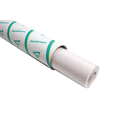 Abbildung von Clairefontaine 975114C Rolle Transparentpapier, 110/115 g, 1,10 x 20m, ideal für technische Zeichnen, 1