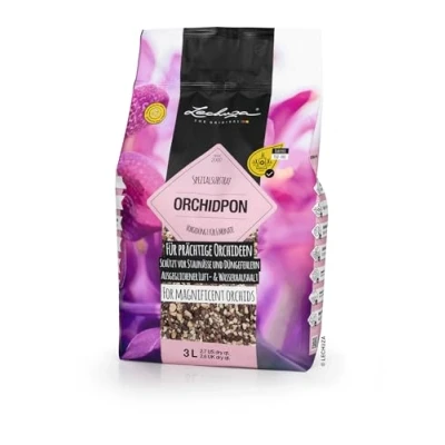 Abbildung von Lechuza® Pflanzgranulat Lechuza Pon Substrat Orchidpon 3 L Orchideen Universalerde, (1 St)
