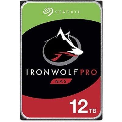 Abbildung von Seagate IronWolf Pro 12TB NAS interne Festplatte HDD 3,5 Zoll SATA 6Gb/s 7200RPM 256MB Cache für RAID Netzwerk Attached Storage Data Recovery Service frustfreie Verpackung