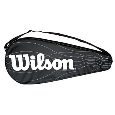 Abbildung von Wilson Cover Performance Racquet Bag. Unisex. Tennis. Tasche. schwarz