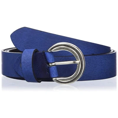 Abbildung von MGM Damen Coloured Basic Gürtel, Blau, 110