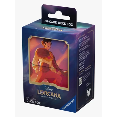 Abbildung von Disney Lorcana Shimmering Skies Sammelkarten Box Aladdin