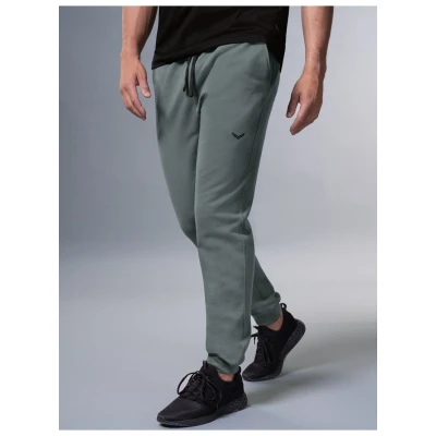 Abbildung von Trigema Herren 679096 Jogginghose, Oliv, 3XL