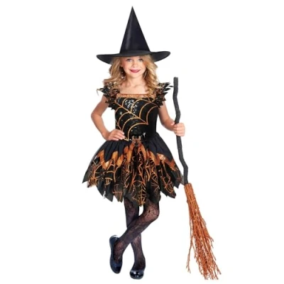 Abbildung von Amscan Hexen Kostüm Little Spider Witch für Kinder