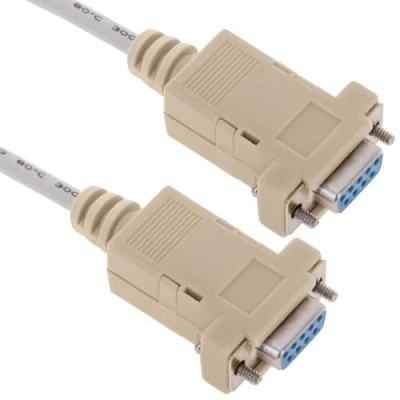 Abbildung von BeMatik Kabel Null Modem Serie 15m POS (DB9 M/H)
