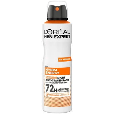Abbildung von L&#039;Or&eacute;al Men Expert Hydra Energy Extreme Sport Anti Transpirant Deo Spray Deospray 150ml
