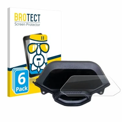 Abbildung von BROTECT Schutzglas für Segway Ninebot GT1 (6 Stück) Schutzfolie Panzer Folie Glas [Extrem Kratzfest 9H, Anti Fingerprint, Ultra Transparent]