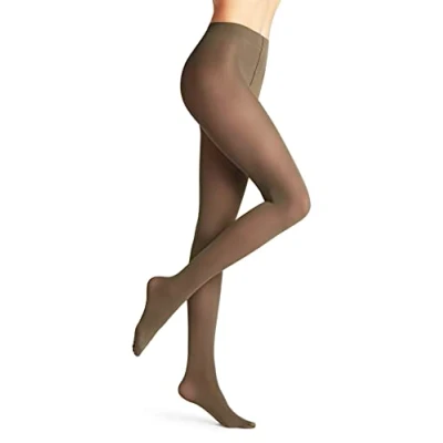 Abbildung von FALKE Damen Strumpfhose Pure Matt, Fein 50 DEN, 1 Stück, Grün (Military 7826), S