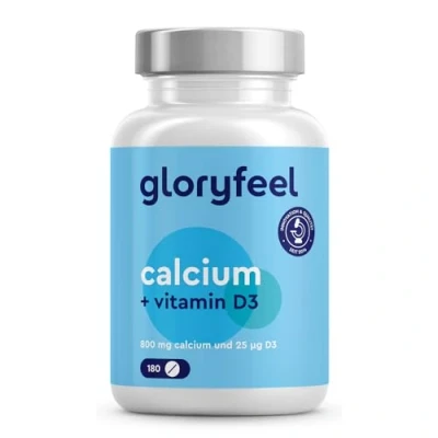 Abbildung von gloryfeel® Calcium 800 mg + Vitamin D3 180 St