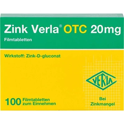 Abbildung von ZINK Verla OTC 20 mg Filmtabletten 100 St