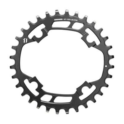 Abbildung von Sram X Sync Kettenblätter, schwarz, 32T