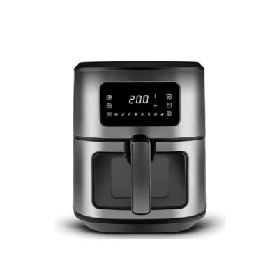 Abbildung von Karaca Heißluftfritteuse Multifry Inox XXL 7 Liter Airfryer mit digitalem Glasfenster