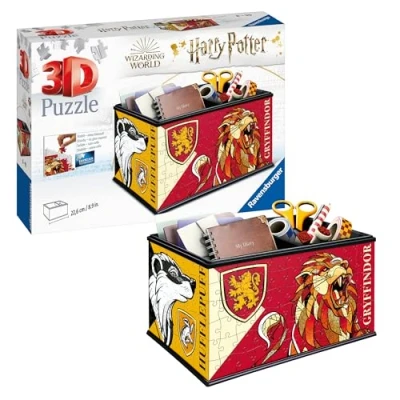 Abbildung von Harry Potter: Aufbewahrungsbox 3D Puzzle 216 Teile