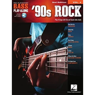 Abbildung von &#039;90s Rock: Bass Play Along Volume 4: Includes Downloadable Audio (Bass along, 4, Band 4)