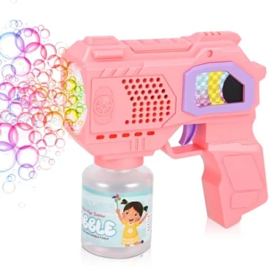 Abbildung von Seifenblasenmaschine für Kinder, 4000+ Blasen pro Minute, Automatische Seifenblasenpistole, Blasenspielzeug Party und Geburtstag