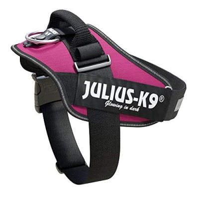 Abbildung von Julius K9 IDC Geschirr, Größe: 1, dunkelrosa 63 85 cm