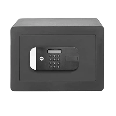 Abbildung von Yale YSFM/250/EG1 Motorisiertes Fingerabdruck sicheres Zuhause Sicherheits Tresor mit elektronischem Schloss, 100.000 Kombinationen (SKG zertifiziert), zum Anbringen und Abdichten, Home, Medium