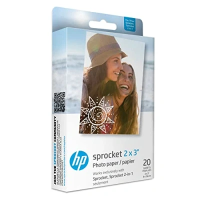 Abbildung von HP Sprocket ZINK Fotopapier 20er Pack