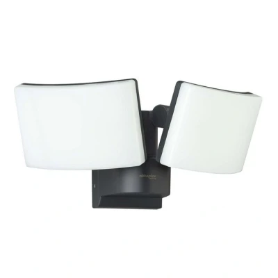 Abbildung von Oktaplex lighting LED Außen Wandleuchte Cali IP65 3200lm Strahler, Diffusor, fest integriert, warmweiß 3000K, Außenleuchte Flutlicht anthrazit