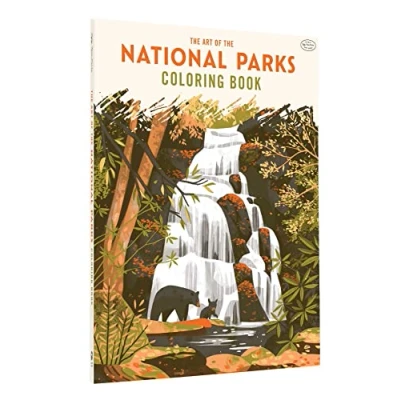 Abbildung von the Art of National Parks Coloring book: Featuring Artistic Interpretations and Stunning Illustrations Inspired by Rich Diversity Flora, ... within These Revered Natural Sanctuaries.